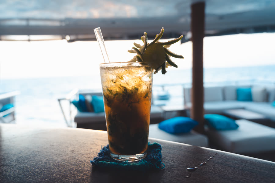 Something cold on the sundeck
